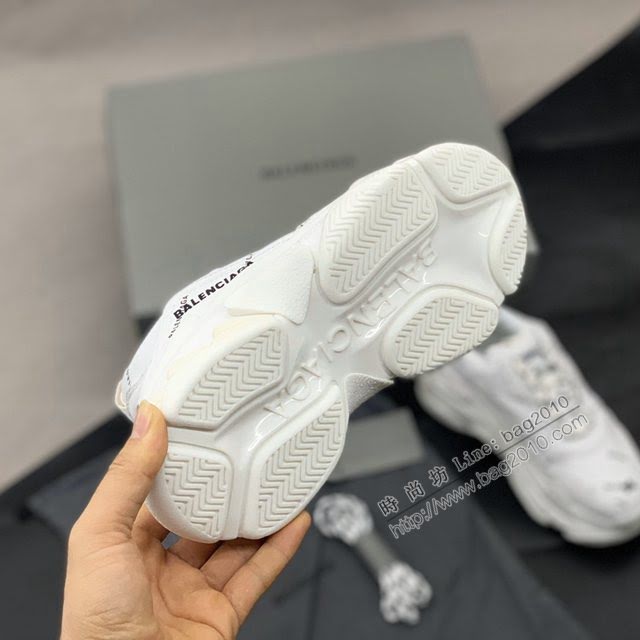 Balenciaga經典款男鞋 巴黎世家頂級版本復古跑鞋 Balenciaga情侶款老爹鞋  hdbl1001